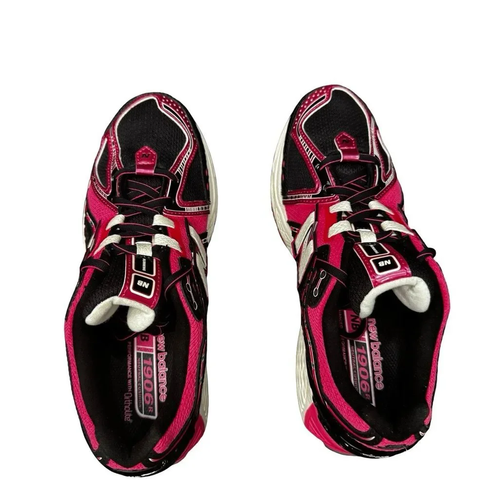 New Balance 1906R Pink Black Sneakers Men's 6.5 Women's 8 BNWOB Retro